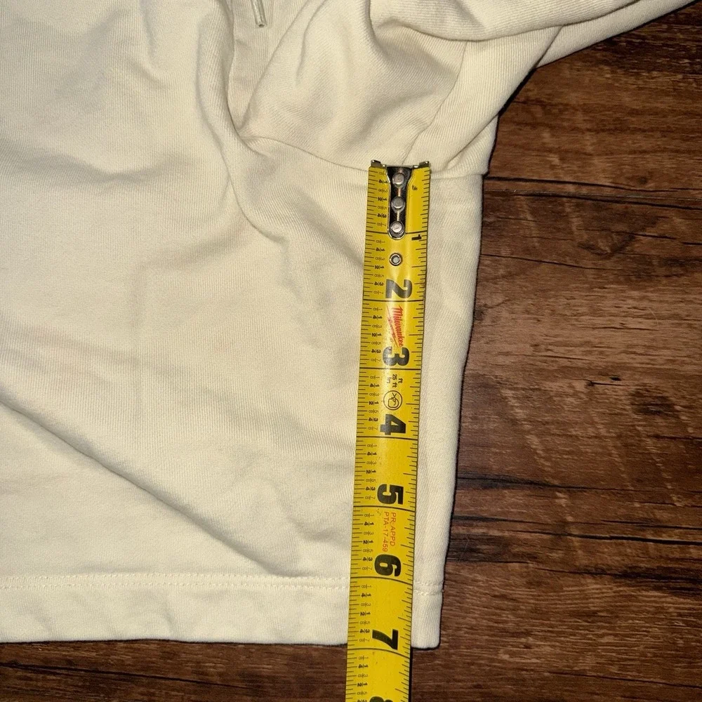 Hugo Boss Cream Logo Sweat Shorts Men's Large